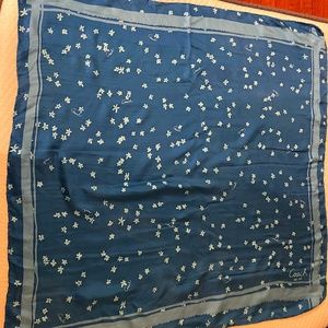 Coach silk square scarf